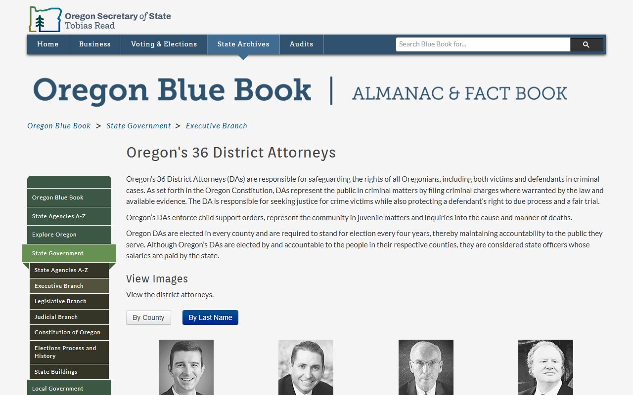 Jefferson County criminal court records Oregon district attorney list