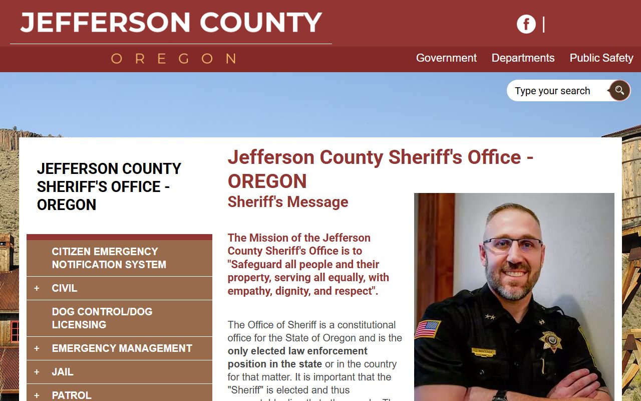 Jefferson County inmate records sheriff navigation